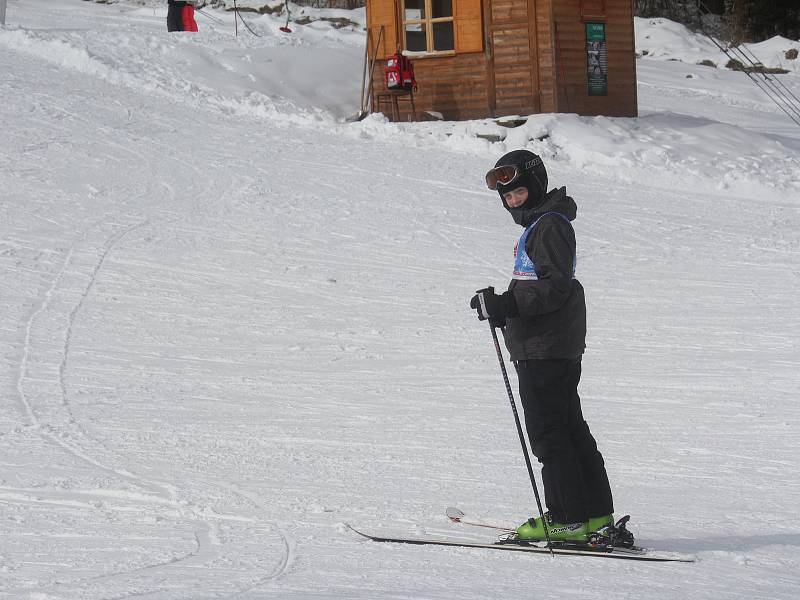 Závod v obřím slalomu Kladecká lyže 2018