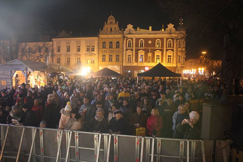 Česko zpívá koledy 2018 v Prostějově