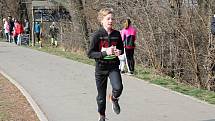 Běžecký půlmaraton v Biokoridoru Hloučela 24.3. 2019