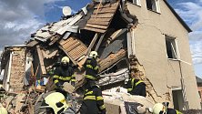 Tragický výbuch v rodinném domě v Mostkovicích