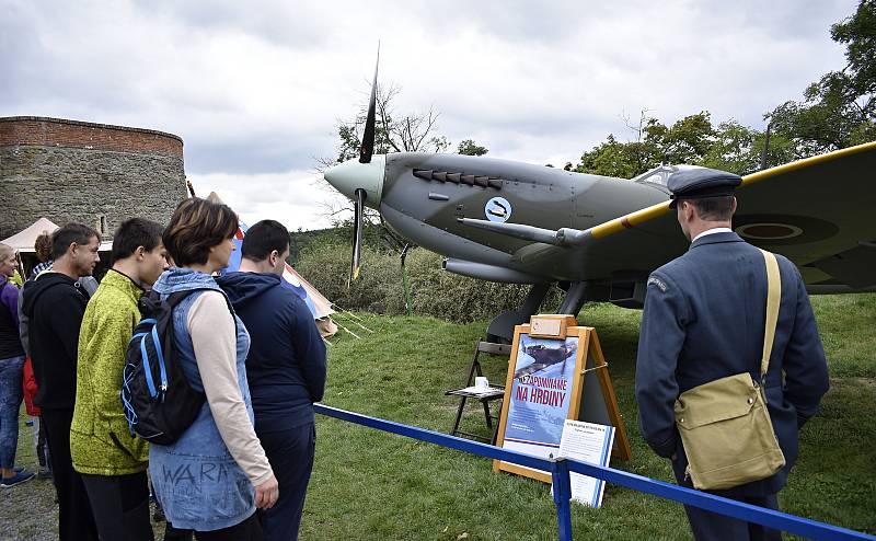 Akce připomínající historii 2. světové války nabídla pestrou přehlídku zbraní, techniky či uniforem několika armád, 18. 9. 2021