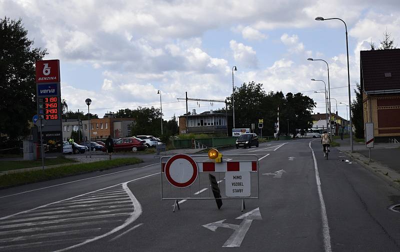 Hned několik uzavírek v centru Prostějova straší řidiče od začátku prázdnin a také s počátkem měsíce srpna.