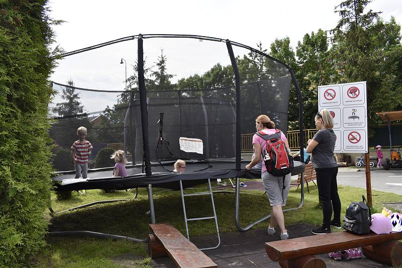 Rozloučení se školním rokem na dopravním hřišti v Prostějově. 24.6.2020