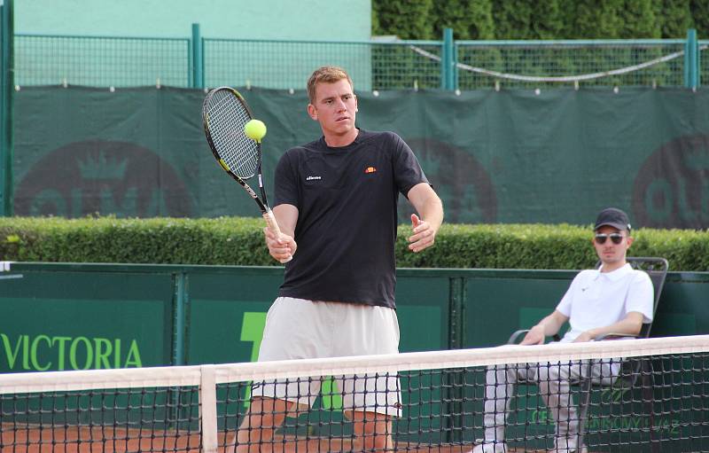 ATP Challenger Tour. UniCredit Czech Open 2022 v Prostějově. Markos Kalovelonis