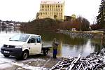 Revitalizace Podhradského rybníka v Plumlově - únor 2013