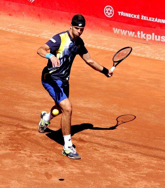 Jiří Veselý ve finále Czech Open v Prostějově
