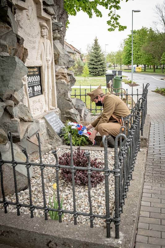 Připomínka 75 let od konce druhé světové války v Pivíně