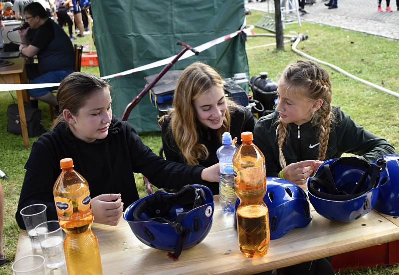 Závěrečný závod letošního ročníku Okresní dětské ligy Prostějovska v hasičském sportu se uskutečnil v Krasicích. 25.9. 2021
