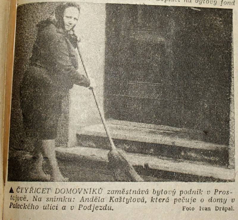 Výstřižek ze Stráže lidu z roku 1966