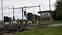 Rekonstrukce železničního přejezdu ve Vrahovické ulici  - 8. 6. 2020