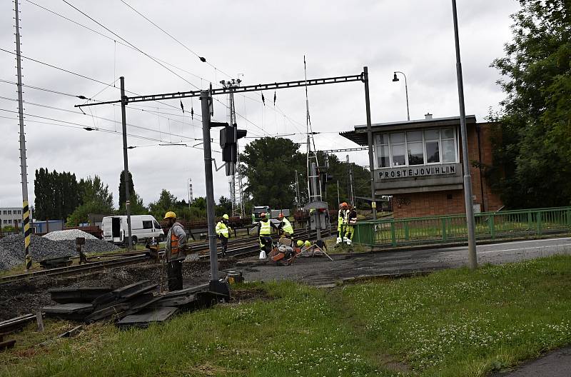 Rekonstrukce železničního přejezdu ve Vrahovické ulici  - 8. 6. 2020