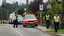Výbuch v Otinovsi v Olomouckém kraji - den druhý 22. 9. 2023. Na místě stále zasahují pyrotechnici, policisté i hasiči.