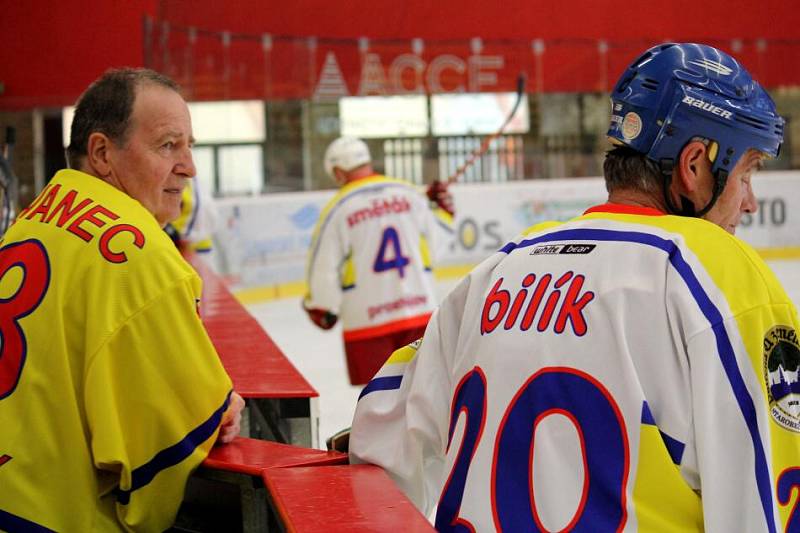 Legendy prostějovského klubu – Ján Chovanec a Luboš Bilík.