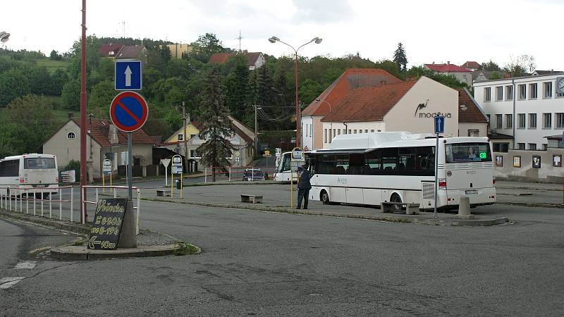 Autobusové nádraží v Konici