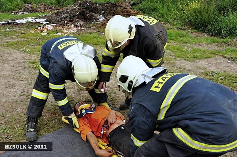 Soutěž dobrovolných hasičů Rallye Hamry