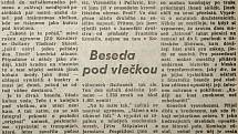 Výstřižek ze Stráže lidu z roku 1966