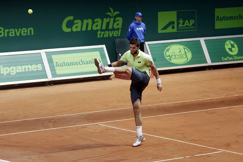 V Prostějově proběhlo finále dvouhry turnaje Czech Open, z vítězství se radoval Jiří Veselý