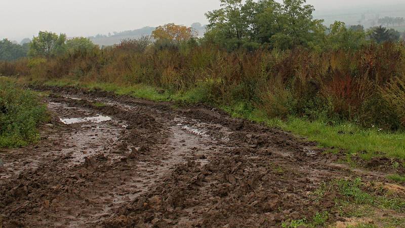 Výstavba velkokapacitních skleníků ve Smržicích