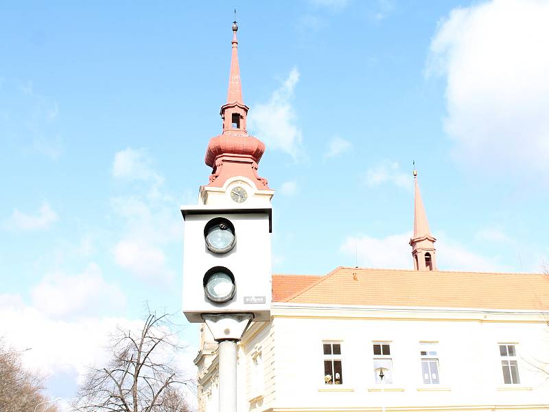 Stávající nefunkční radary na měření rychlosti v Prostějově. 21.2. 2020