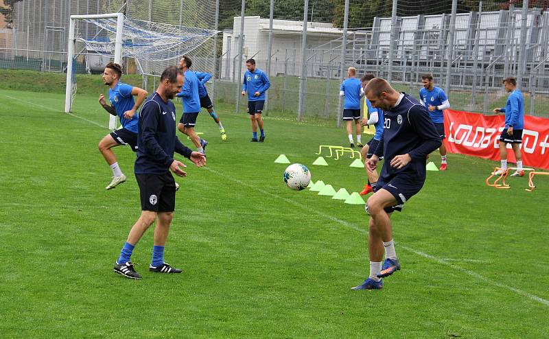 Druholigoví fotbalisté Prostějova mají nové trenéry. asistent Michal Šmarda a Michal Bárta