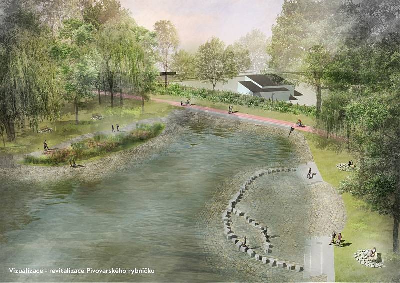 Revitalizace Pivovarského rybníčku ve Vrahovicích má být zahájena v prosinci letošního roku. 14.10. 2021