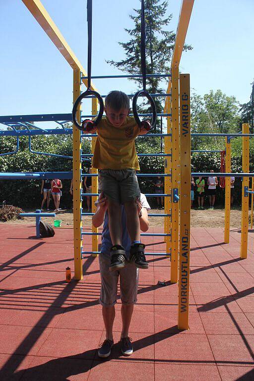 Otevření prvního workoutového hřiště v Prostějově