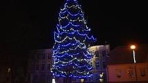 Vánoční strom 2020 v Kralicích na Hané