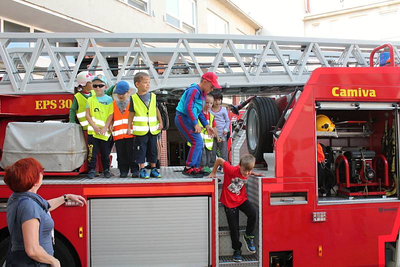 Den otevřených dveří u hasičů v Prostějově 2019