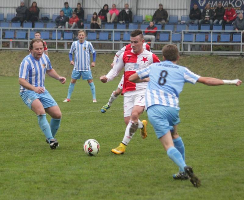 Prostějovští fotbalisté se pro letošní rok rozloučili s domácím trávníkem remízovou bitvou s Kroměříží. 