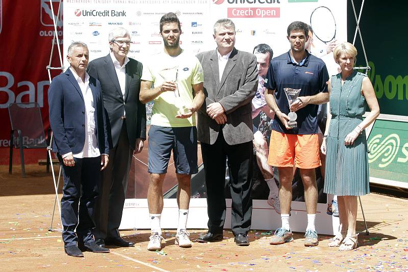 V Prostějově proběhlo finále dvouhry turnaje Czech Open, z vítězství se radoval Jiří Veselý