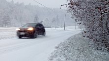 Sněhová nadílka na Plumlovsku - 28. 1. 2019