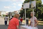 Lidé podepisovali petici za zachování jezdeckých kasáren v Prostějově