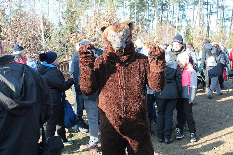 Tradiční novoroční výšlap na Velký Kosíř, se tentokrát vydařil. 1.1. 2020