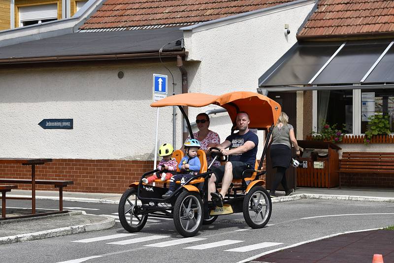 Rozloučení se školním rokem na dopravním hřišti v Prostějově. 24.6.2020