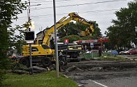 Rekonstrukce železničního přejezdu ve Vrahovické ulici  - 8. 6. 2020