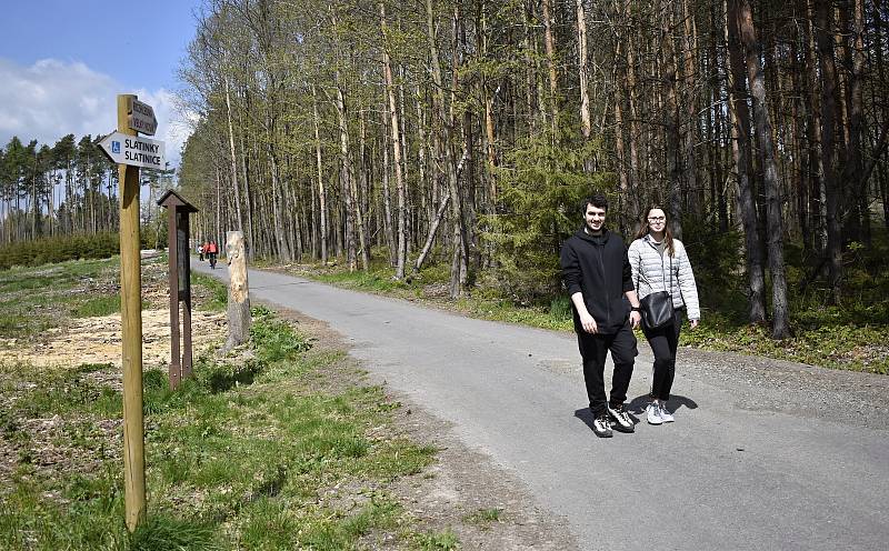 Na den vítězství se pro mnoho turistů stala atraktivním cílem rozhledna na Velkém Kosíři. 8.5. 2021