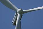 Den otevřených dvěří na větrné elektrárně v Drahanech