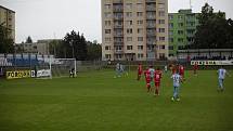 Prostějov (v modro-bílém) remizoval s Brnem 0:0.