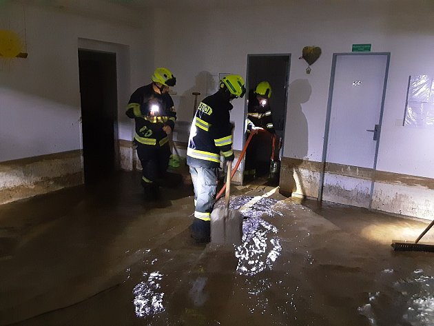 Liják zatopil část školy, bouřky v Olomouckém kraji jinak bez větších škod