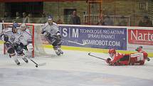 2. kolo WSM Ligy, LHK Jestřábi Prostějov - HC Stadion Litoměřice 1:4 (1:0, 0:1, 0:3)