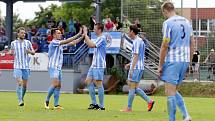 Fotbalisté Prostějova porazili rezervu Zlína 4:0 a slavili postup do 2. ligy