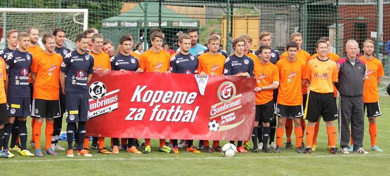 Akce Kopeme za fotbal dorazila také do Čechovic a s ní mužstvo 1. FC Slovácko. Místní borci na prvoligový tým nestačili a po devadesáti minutách padli 0:14, přesto si duel náramně užili.