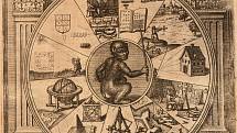 Robert Fludd, Utriusque cosmi maioris scilicet minoris metaphysica, physica atque technica historia (Praha, Královská kanonie premonstrátů na Strahově – Strahovská knihovna) – vydána v Oppenheimu v roce 1617 a Frankfurtu nad Mohanem v roce 1624