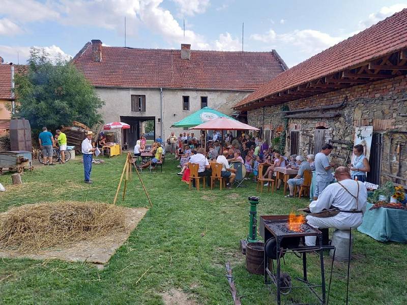 Žně na Hané - Složénsky dožinke, srpen 2021.