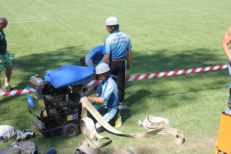 Extraliga ČR v požárním útoku a Velká cena Prostějovska v Plumlově