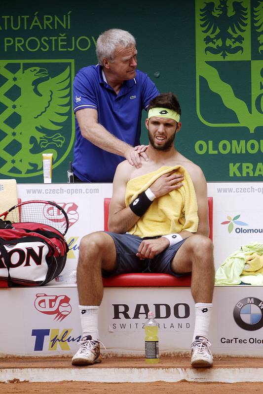 V Prostějově proběhlo finále dvouhry turnaje Czech Open, z vítězství se radoval Jiří Veselý