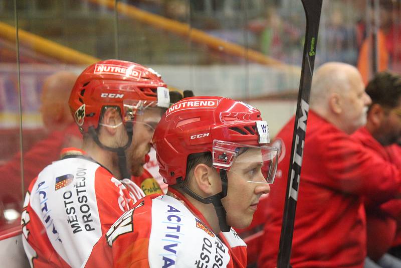 2. kolo WSM Ligy, LHK Jestřábi Prostějov - HC Stadion Litoměřice 1:4 (1:0, 0:1, 0:3)