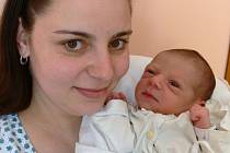 Matyáš Khail, Prostějov, narozen 17. března v Prostějově, míra 50 cm, váha 3150 g