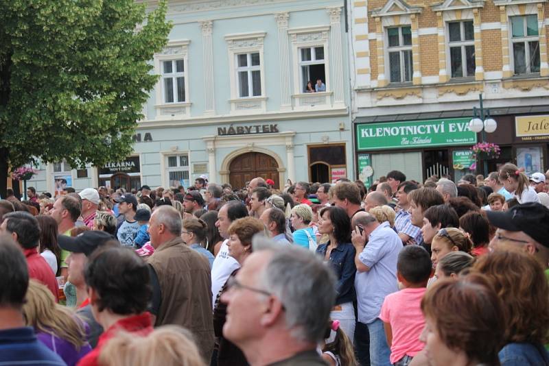 Koncert Marie Rottrové si nenechaly ujít stovky fanoušků.