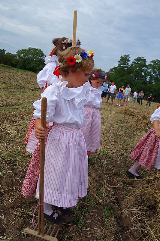 Sobotní dožatá v Pivíně pod taktovkou divadelního souboru Větřák. 17.8. 2019